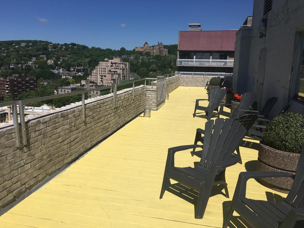 La Tour Belvedѐre Hotell Montréal Exteriör bild